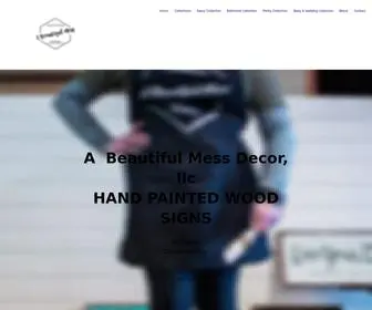 Abeautifulmessdecor.com(A Beautiful Mess Decor) Screenshot