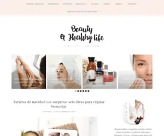 Abeautyandhealthylife.com(Beauty and Healthy Life) Screenshot