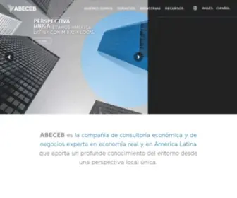 Abeceb.com(Somos la compañía de consultoría en economía y negocios experta en el entendimiento de la economía real Argentina) Screenshot