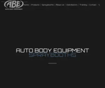 Abe.co.nz(Importers & Distributors of Collision Repair Equipment) Screenshot