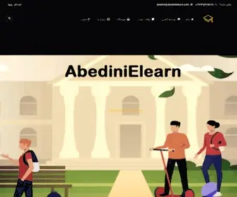 Abedinielearn.com(پشتیبانی)) Screenshot