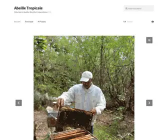 Abeilletropicale.com(Abeille Tropicale) Screenshot