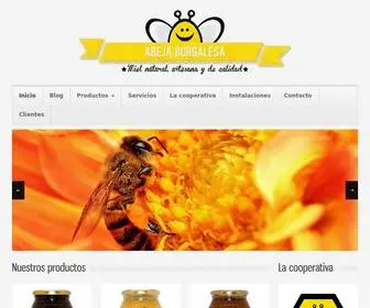 Abejaburgalesa.com(Miel natural) Screenshot