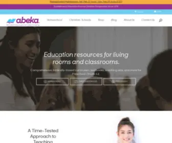 Abeka.org(Abeka) Screenshot