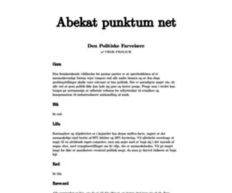 Abekat.net(Abekat punktum net) Screenshot