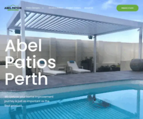 Abel-Patios-Perth.com.au(Abel Patios Perth) Screenshot