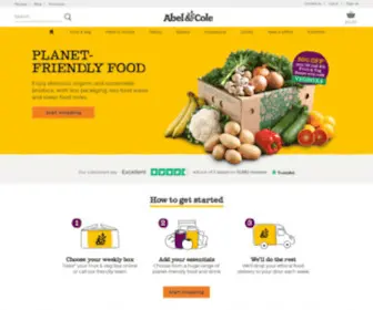 Abelandcole.co.uk(Organic food delivery) Screenshot