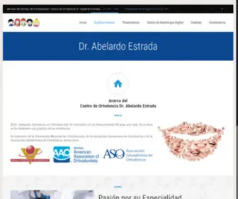 Abelardoestradaortodoncia.com(Centro de Ortodoncia Dr) Screenshot