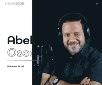 Abelardoseches.com(Voiceover Artist) Screenshot