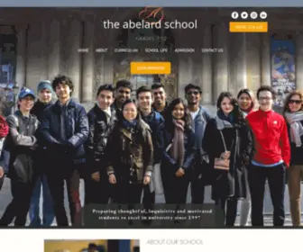 Abelardschool.org(The Abelard School) Screenshot