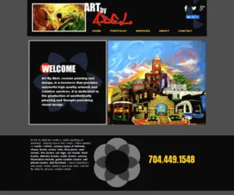 Abelartworks.com(Art By Abel art works) Screenshot