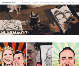 Abelcosta.com(Abel Costa Art Studio) Screenshot