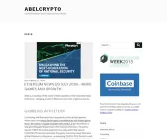Abelcrypto.com(Abelcrypto) Screenshot