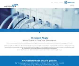 Abeleinformatik.de(Abele Informatik) Screenshot