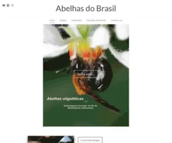 Abelhasdobrasil.com.br(Início) Screenshot