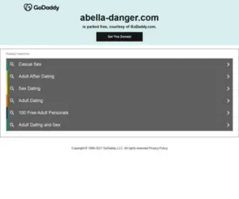 Abella-Danger.com(Abella Danger) Screenshot