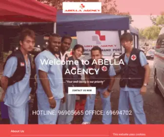 Abellaagency.com(ABELLA AGENCY) Screenshot