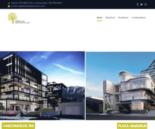 Abelladesarrollos.com(Empresa de Desarrollo Inmobiliario Totalmente Integrado) Screenshot