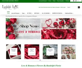 Abellamiaflorist.com(Randolph MA Florist) Screenshot