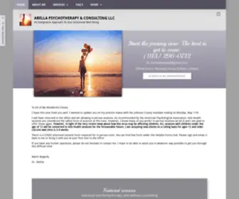 Abellapsychotherapy.com(ABELLA PSYCHOTHERAPY} Therapist. {MICHELLE ABELLA}) Screenshot