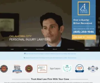 Abellawfirm.com(Abel Law Firm) Screenshot