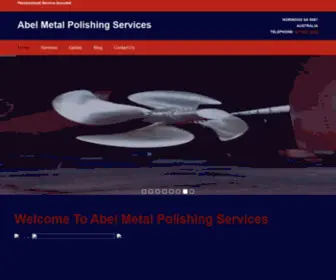 Abelmetalpolishingservice.com.au(Kitchen Sinks & Metal Polishing Adelaide) Screenshot