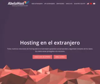 Abelohost.es(Alojamiento en el extranjero) Screenshot