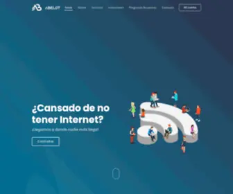 Abelot.com.ar(Internet que nos conecta) Screenshot