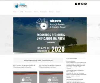 Abemeducacaomusical.com.br(ABEM) Screenshot