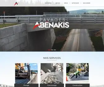 Abenakis.com(Asphalte) Screenshot