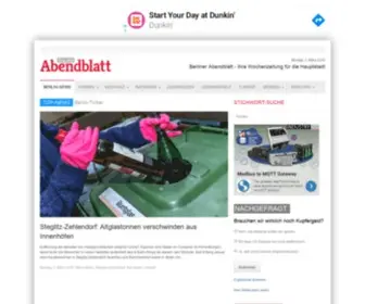 Abendblatt-Berlin.de(Nachrichten aus Berlin) Screenshot