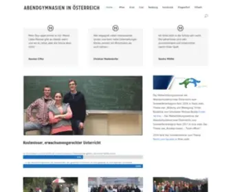 Abendgymnasium.at(Abendgymnasien in Österreich) Screenshot