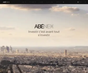 Abenex.com(Abénex) Screenshot