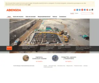 Abengoa.pe(Abengoa) Screenshot