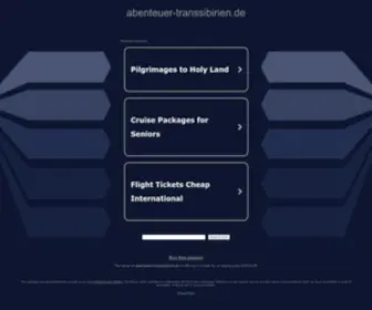 Abenteuer-Transsibirien.de(Abenteuer Transsibirien) Screenshot