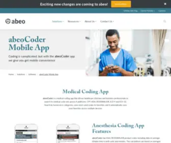 Abeocoder.com(AbeoCoder Medical Coding App) Screenshot