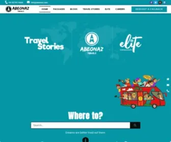 Abeonaz.com(Best Travel Agent and Tour Operator in Navi Mumbai) Screenshot