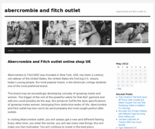 Abercrombieandfitchoutlet.org.uk(Abercrombie and fitch outlet) Screenshot