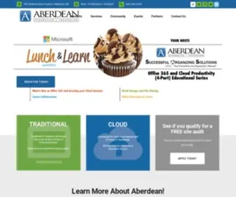 Aberdean.com(Aberdean Consulting) Screenshot