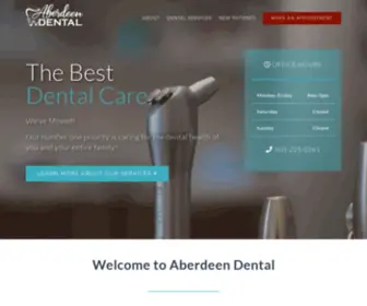 Aberdeen-Dental.com(Aberdeen Dental Associates) Screenshot