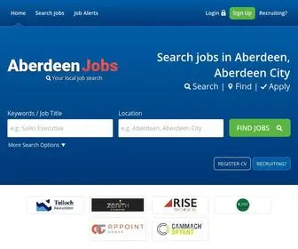 Aberdeen-Jobs.co.uk Screenshot