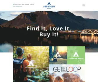 Aberdeenmall.ca(Visit Kamloops Premium Shopping Destination) Screenshot