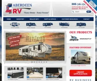 Aberdeenrv.com Screenshot