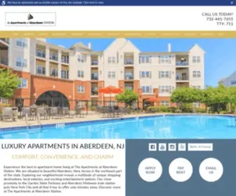 Aberdeenstationapts.com(The Apartments at Aberdeen Station) Screenshot