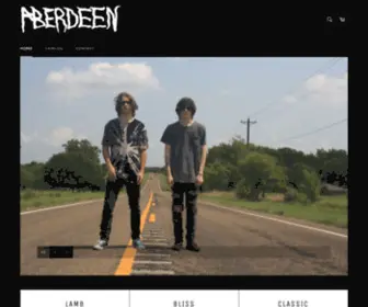 Aberdeenstore.com(Aberdeen Music) Screenshot