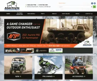 Aberfoylepowersports.com(Home Aberfoyle Powersports Puslinch) Screenshot