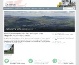 Abergavenny.org.uk(Abergavenny Tourist Guide) Screenshot