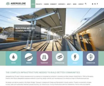 Abergeldie.com.au(Civil Engineering) Screenshot