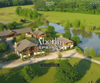 Aberlinsprings.com(Aberlin Springs) Screenshot