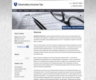 Abernathyincometax.com(Abernathy Income Tax) Screenshot